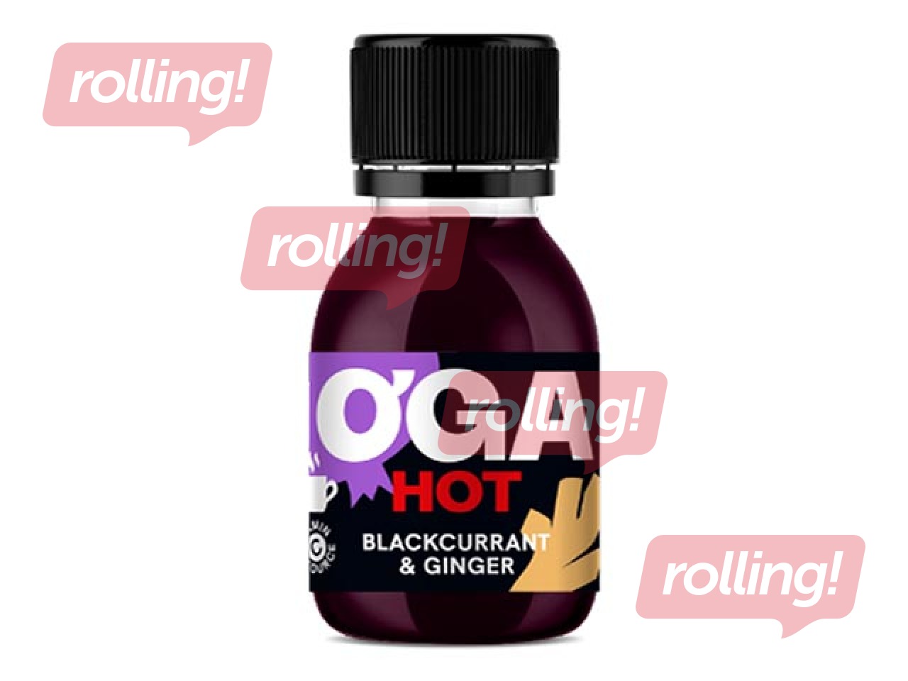 Karstā dzēriena koncentrāts OGA upene - ingvers, 60ml