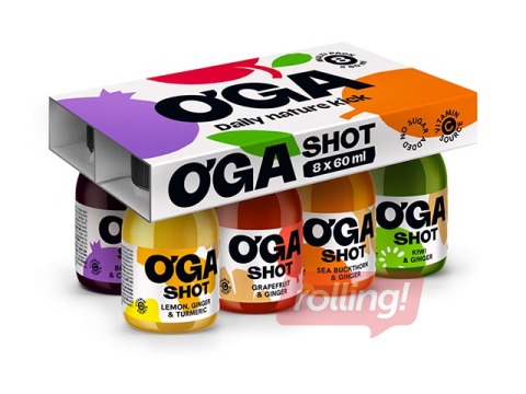 Juice shot mix OGA, 8x60ml