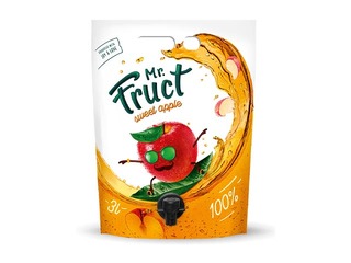 Сок Mr. Fruct, Яблоко, 2.7л