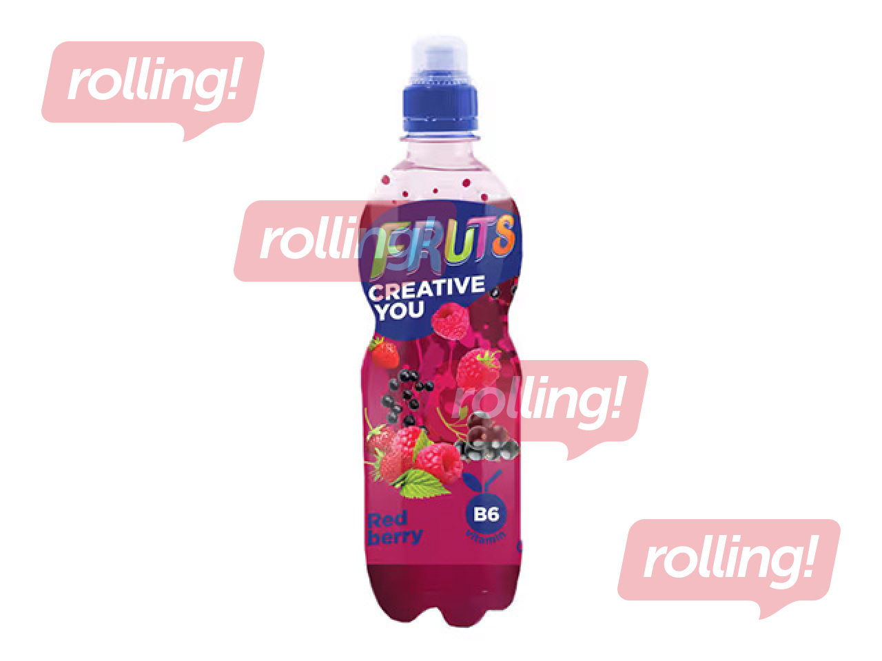 Sulas dzēriens Fruts, sarkano ogu, PET, 500ml (Taras depozīts iekļauts cenā)