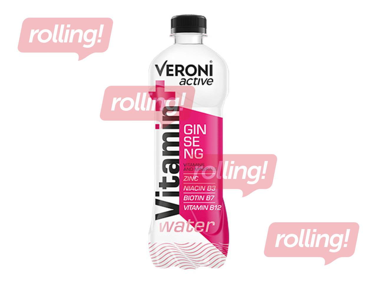 Напиток Veroni Active, Ginseng, негазированный, 555мл (Залог за тару включён в цену)