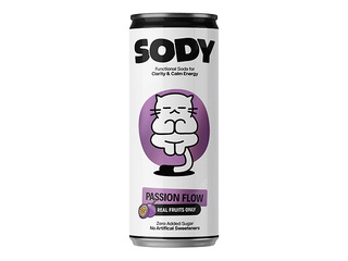 Газированный функциональный напиток Sody Passion, 330ml (депозит включён в цену)