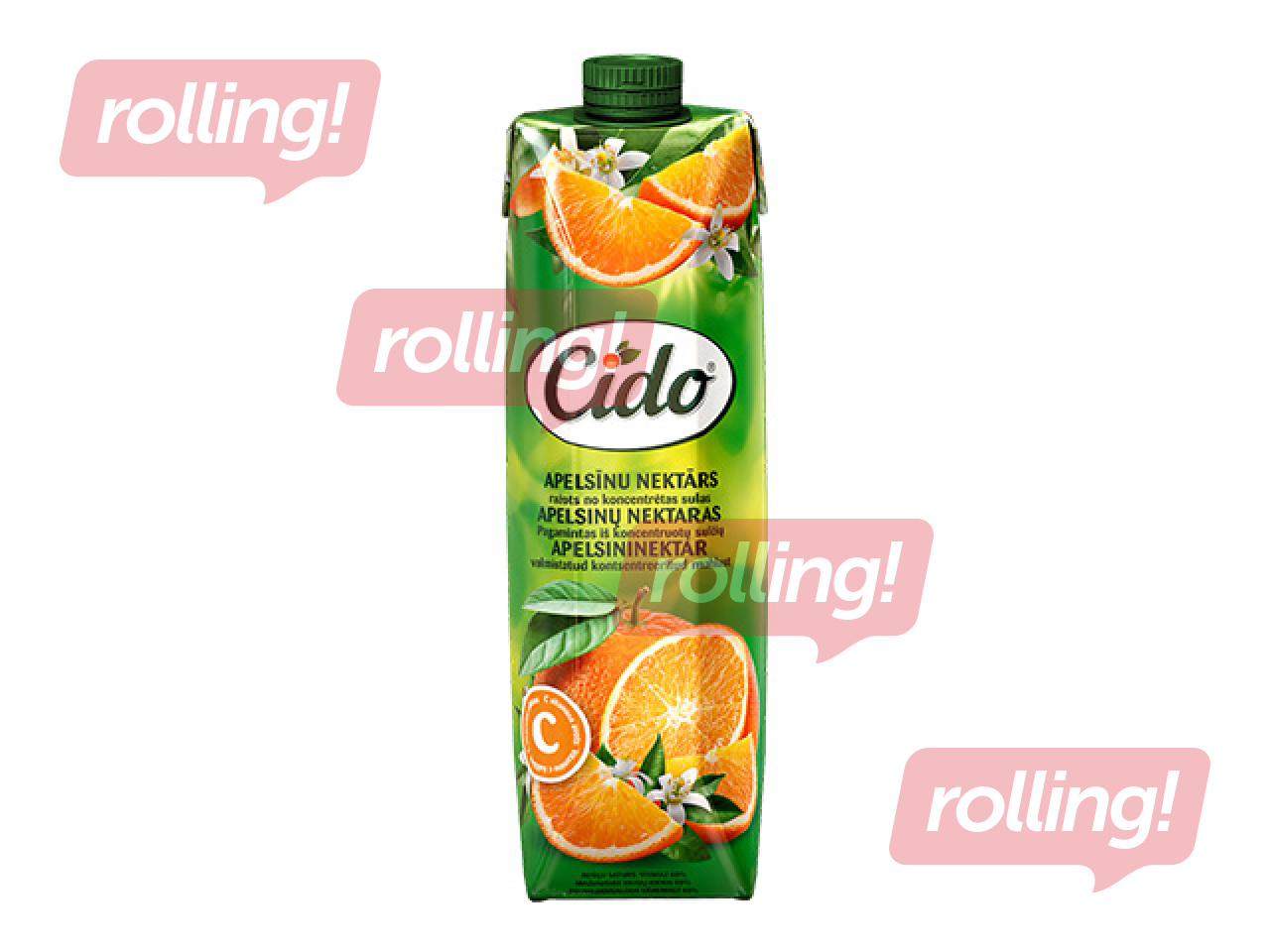 Sulas nektārs Cido apelsīnu, 1l