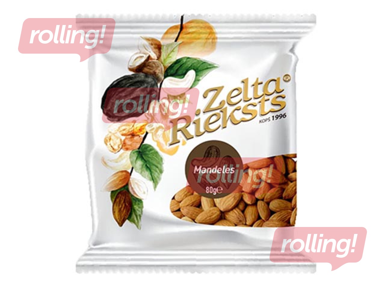 Mandeles Zelta rieksts, 500g