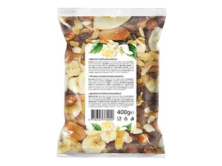 Oрехи и фрукти mix,  Zelta rieksts, 400 г