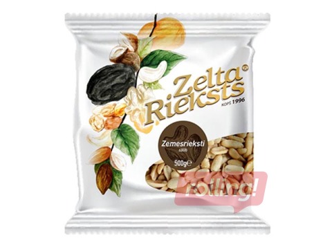 Zemesrieksti Zelta Rieksts, sālīti, 500g