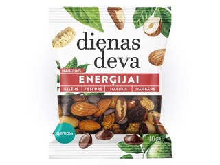 Смесь орехов и сухофруктов Dienas deva для «Энергии», 40г