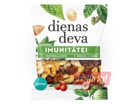 Riekstu un žāvētu augļu maisījums Dienas deva 