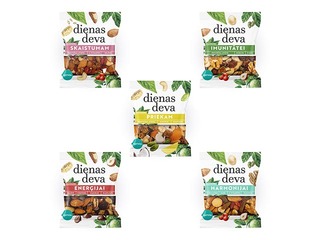 Mixture of nuts and dried fruits 