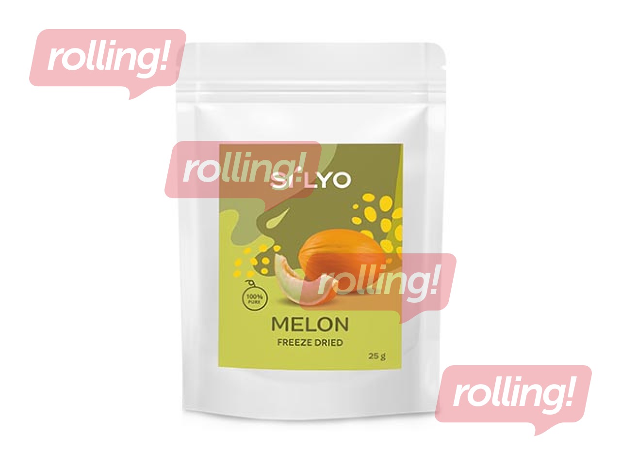 Liofilizētas melones, Silyo, 25g