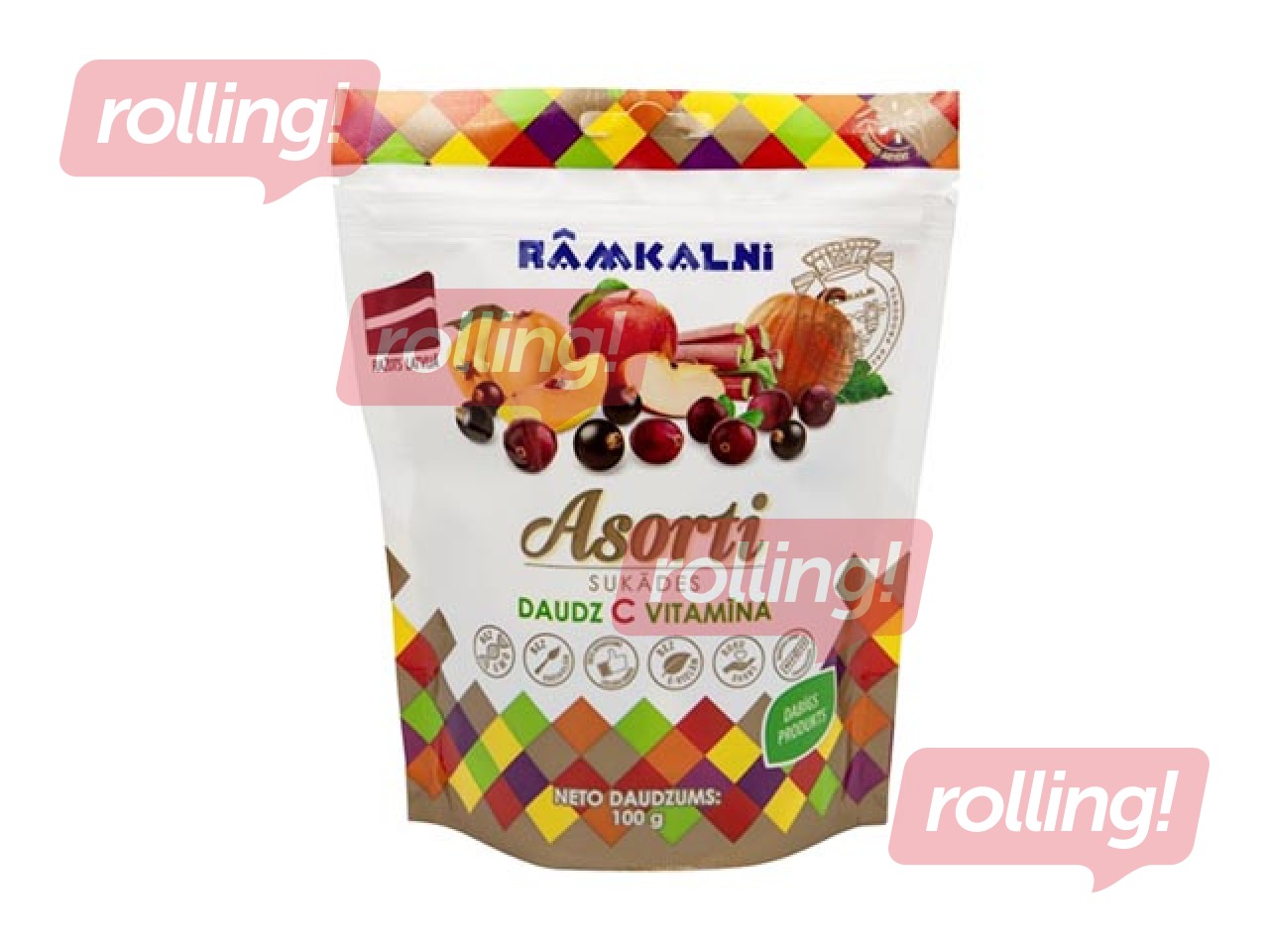 Assortii kommid Rāmkalni, 100g