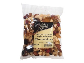 Augļu un riekstu maisījums AlisCo Kārumniekiem, 300g