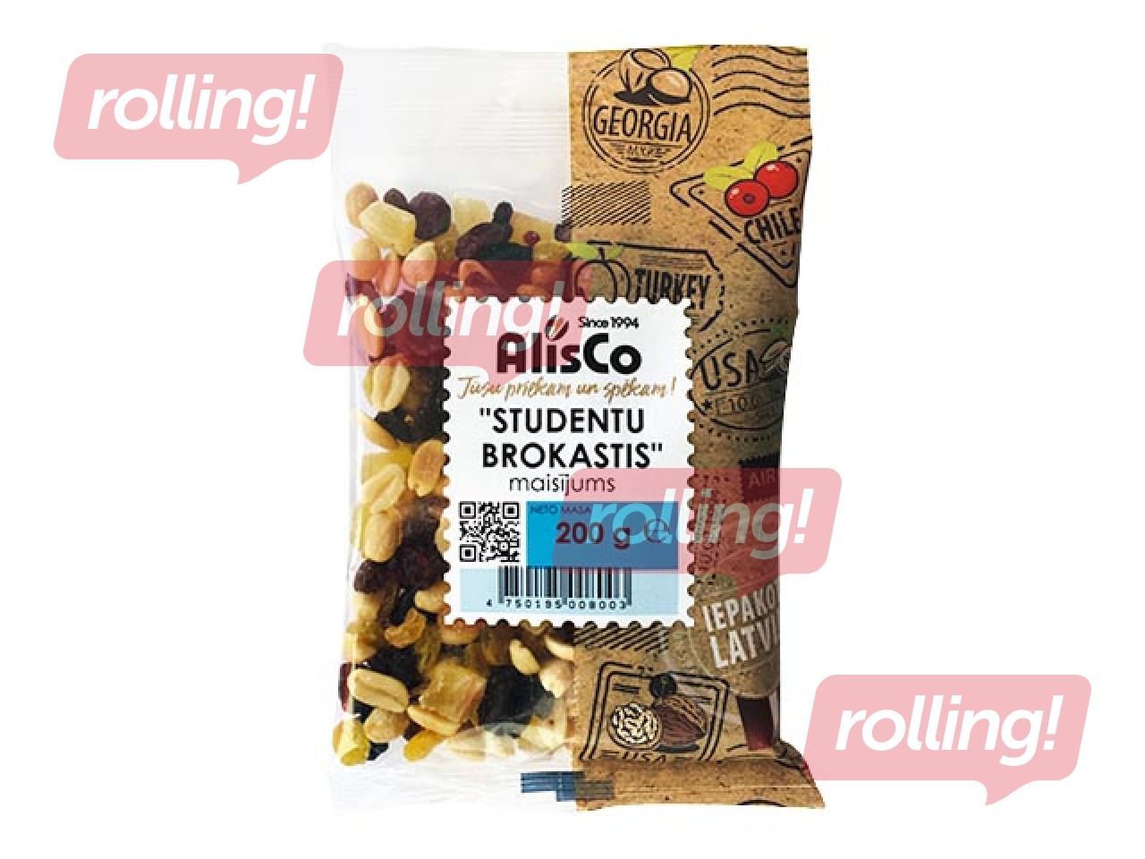 Maisījums AlisCo Studentu Brokastis, 200g