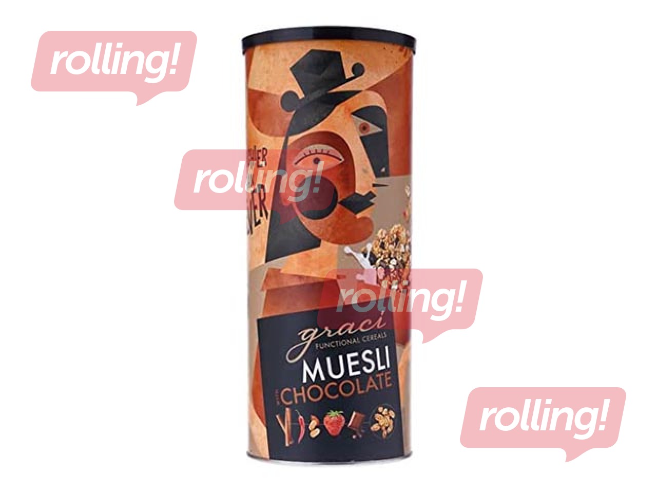 Muslis Graci ar šokolādi, 500 g