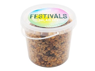 Ореховая микса Festivāls соленая, в ведре, 1 кг
