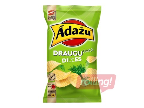 Čipsi Ādažu Dille, Draugu paka, 180g