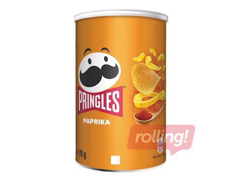 Čipsi Pringles ar paprikas garšu, 70g