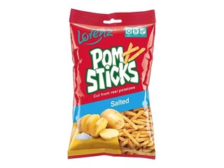 Kartulilaastud, soolased, Lorenz Pomsticks, 100 g