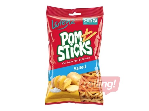 Kartupeļu salmiņi Lorenz Pomsticks, sāļie, 100g