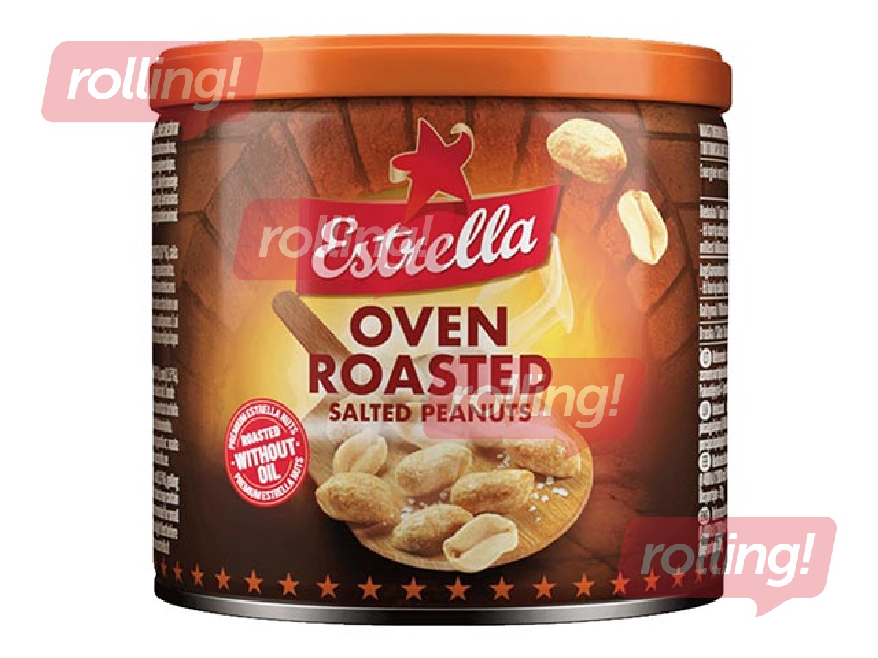 Zemesrieksti sālīti krāsnī apcepti, Estrella, 140g