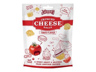 Kraukšķīgās siera bumbiņas Džiugas ar tomātu garšu, 40g