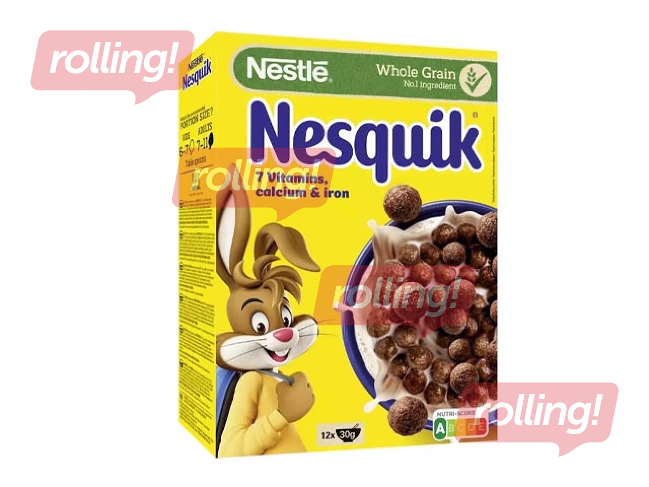 Sausās brokastis Nestle, Nesquick, 375g