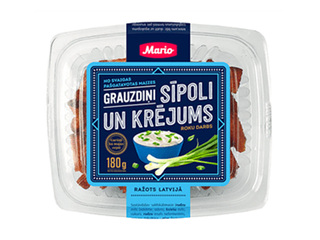Krutoonid, Mario, sibula ja hapukoorega, 180g