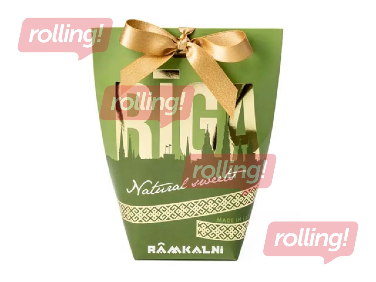 Assorted candied fruits Rāmkalni, Riga, in a gift package, 150g