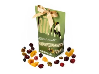 Assorted candied fruits Rāmkalni, Riga, in a gift package, 150g
