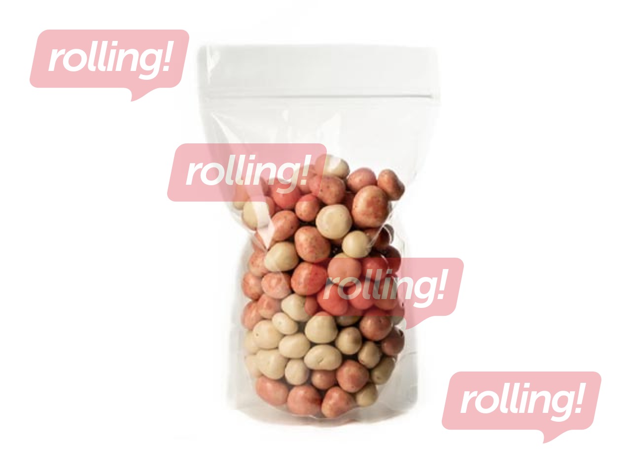 Liofilizētas zemenes, Rāmkalni, baltajā šokolādē, 100g