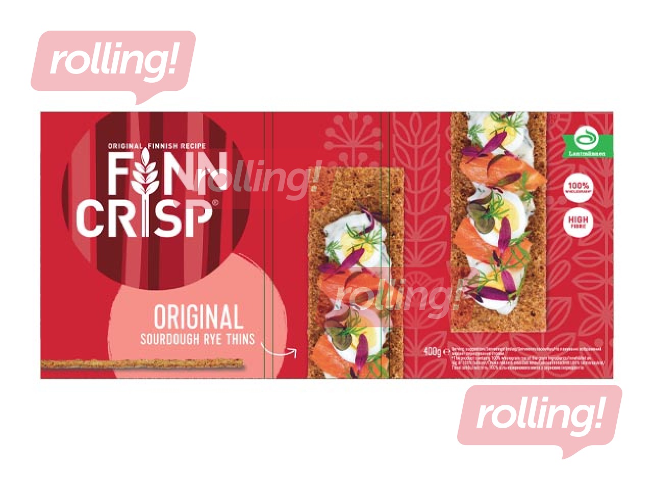 Sausmaizītes Finn Crisp Original, 400g