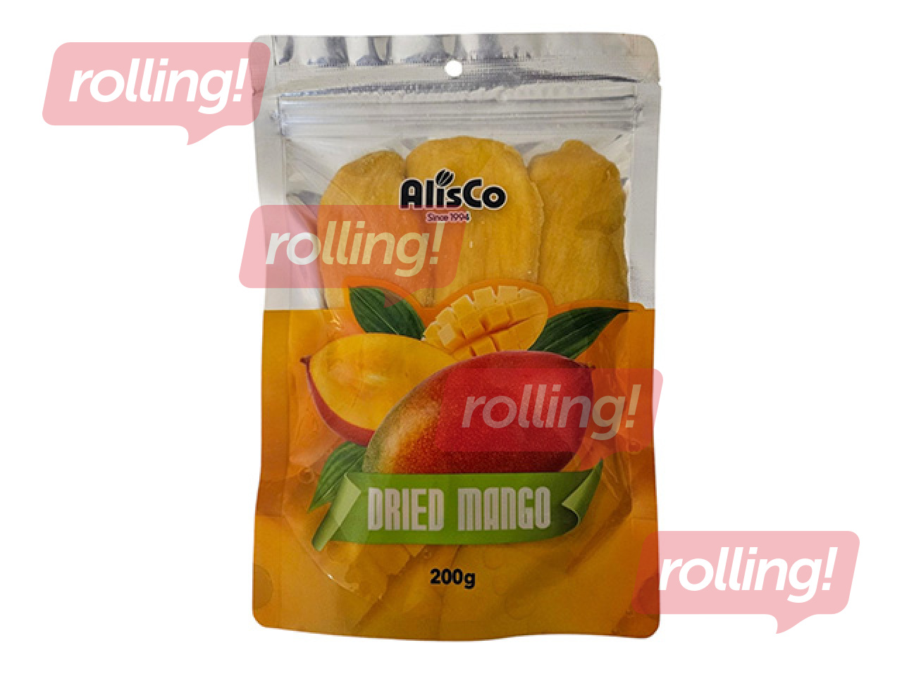Žāvēti mango AlisCo, 200g