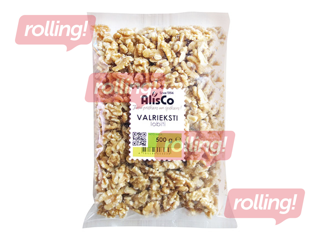 Rieksti valrieksti lobīti 500g, AlisCo