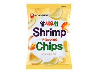 Čipsi Nongshim ar garneļu garšu, 75g