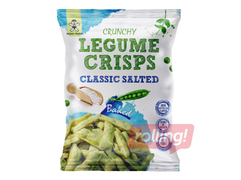 Закуска Want Want, гороховые хрустики с солью, 85г