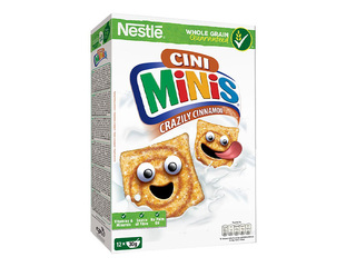 Sausās brokastu pārslas Nestle Cini Minis 375g