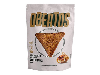 Sausmaizītes Obertos ar ķiploku mērces garšu, 100g