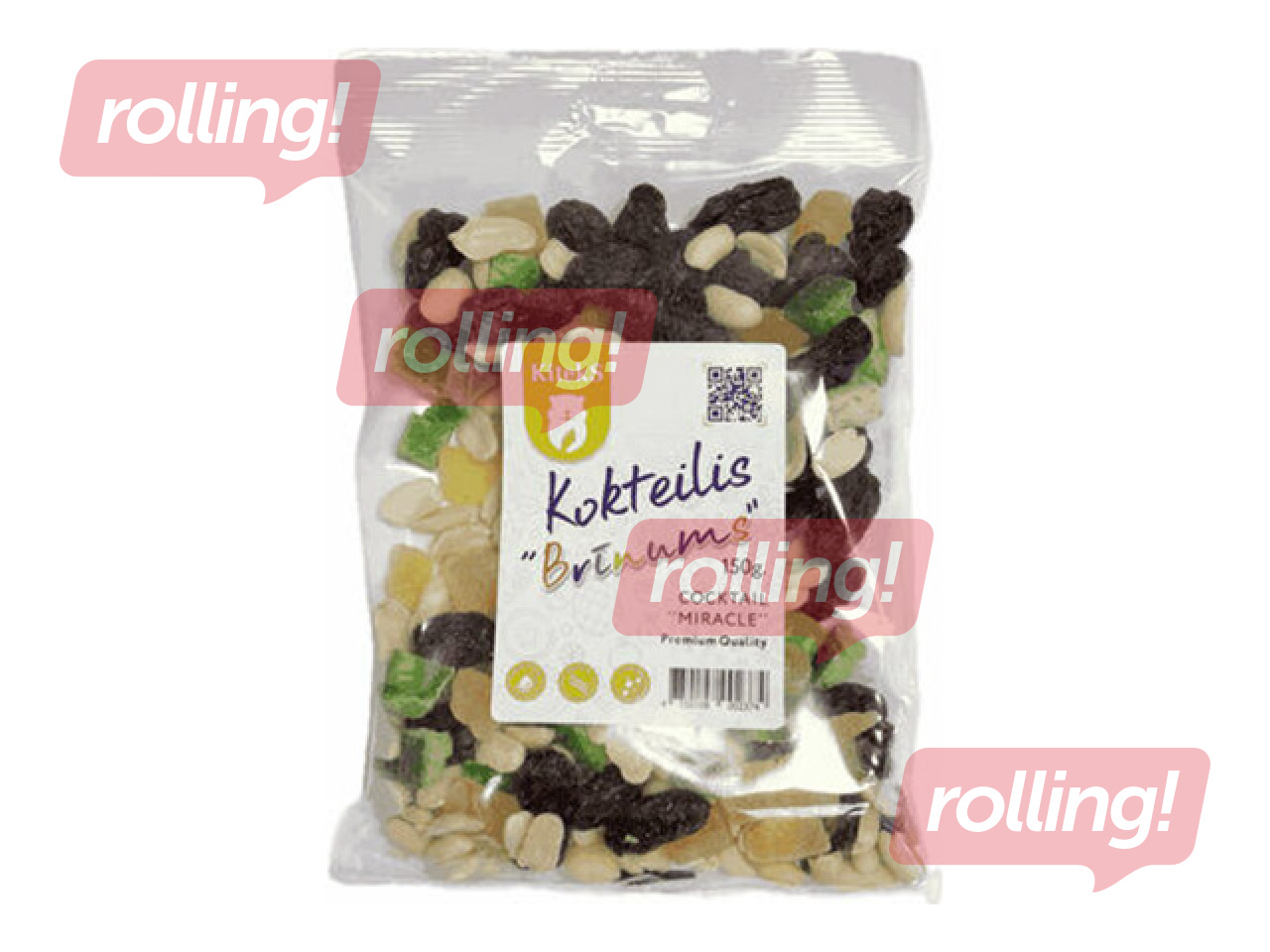 Riekstu maisījums Kiteks, Brīnums, 150g