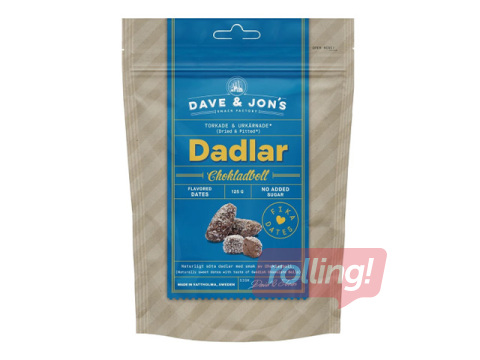 Dateles Dave & Jon’s, Chocolate balls, 125g