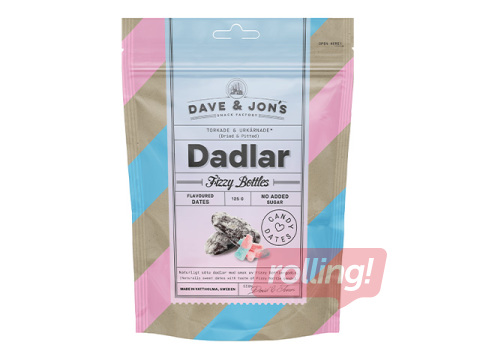 Dateles Dave & Jon’s, Fizzy Bottles, 125g