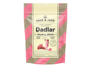 Dates Dave & Jon’s, Strawberry Milkshake, 125g
