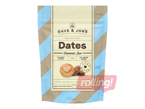 Dateles Dave & Jon’s, Cinnamon Bun, 125g