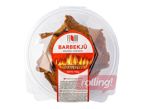 Maizes uzkoda Flora ar barbekjū garšu, 150g