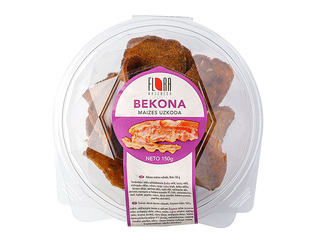 Bread snack Flora with bacon flavour, 150g