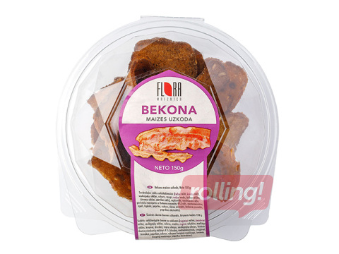 Хлебная закуска Flora со вкусом бекона, 150г