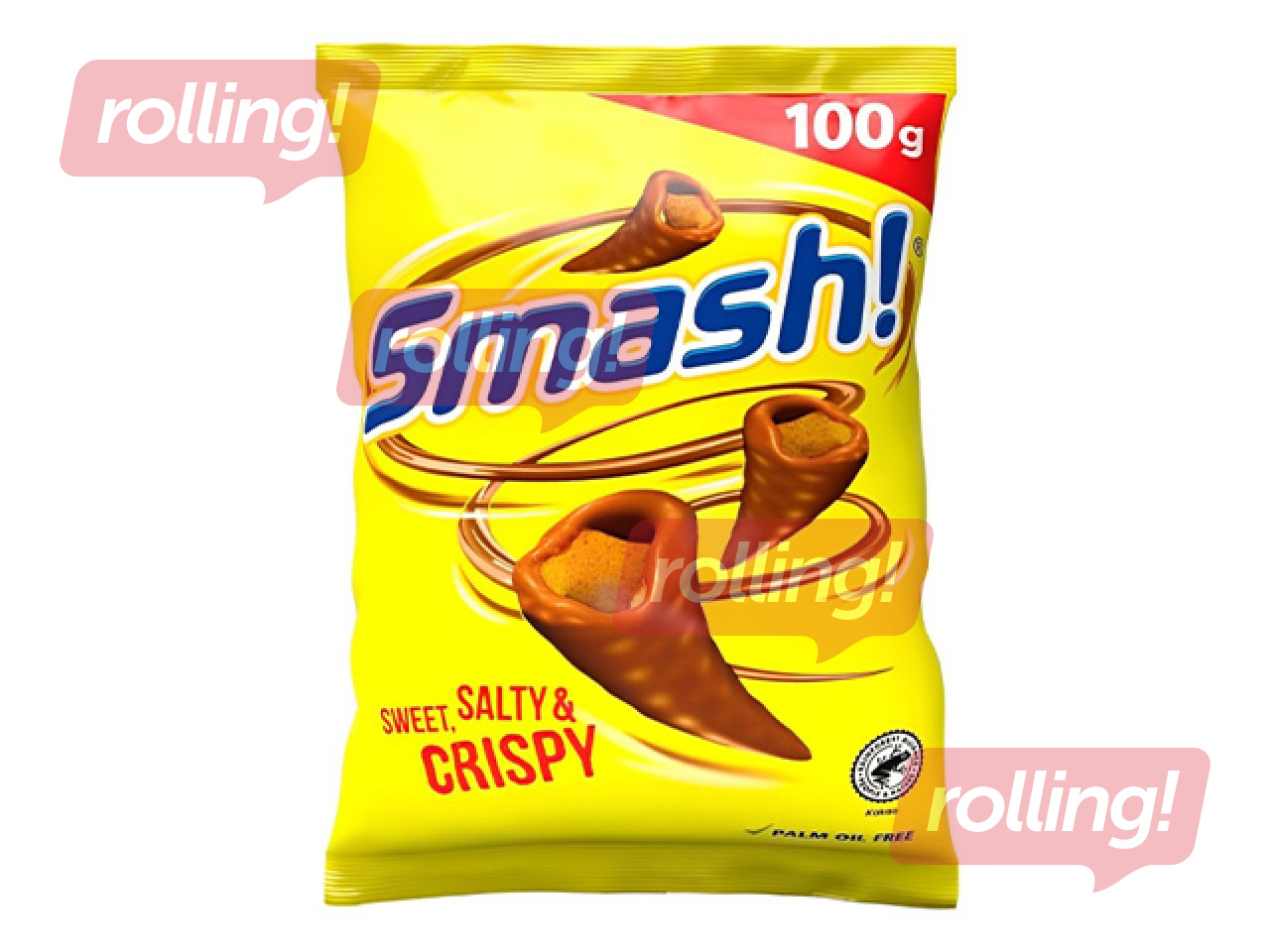 Uzkoda Smash, saldi sāļa, 100g