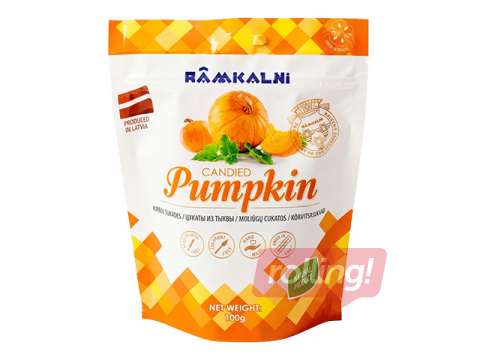 Sukādes Rāmkalni, ķirbju, 100g
