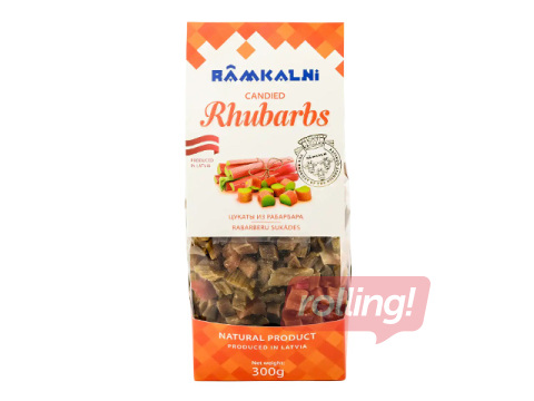 Candied rhubarb Rāmkalni, 300g