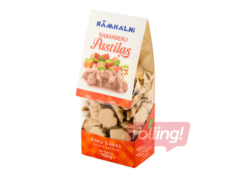 Pastilas Rāmkalni, rabarberu, 100g