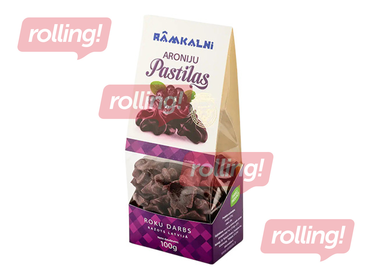 Pastilas Rāmkalni, aroniju, 100g